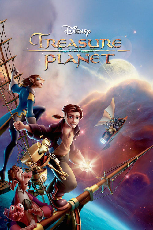 Treasure Planet (2002) Dual Audio {Hindi-English} BluRay 480p [360MB] | 720p [770MB] | 1080p [1.6GB]